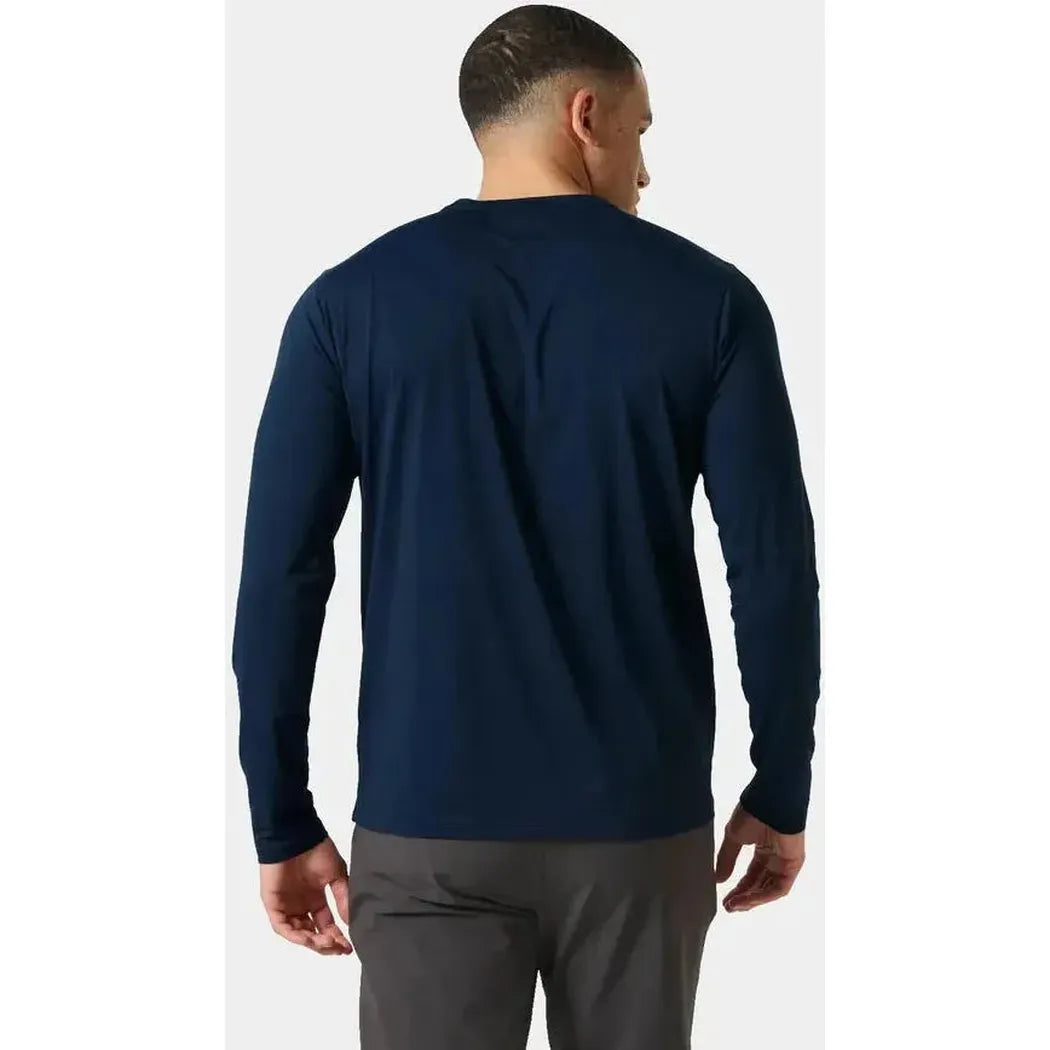 Helly Hansen Men's Shine Long Sleeve Crew-Men's - Clothing - Tops-Helly Hansen-Appalachian Outfitters