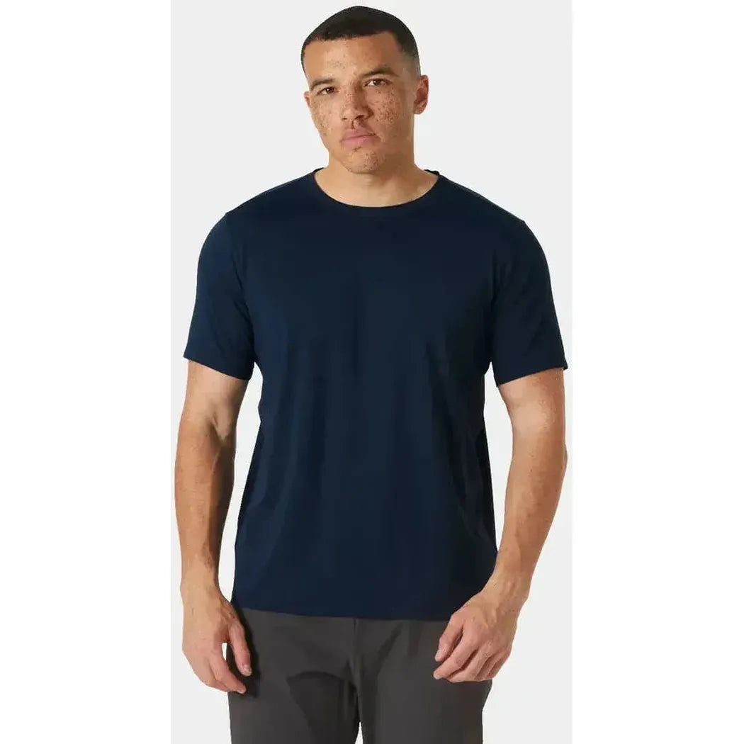 Helly Hansen Men's Shine Solen T-Shirt-Men's - Clothing - Tops-Helly Hansen-Navy-M-Appalachian Outfitters