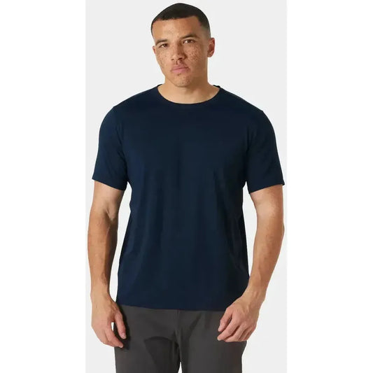 Helly Hansen Men's Shine Solen T-Shirt-Men's - Clothing - Tops-Helly Hansen-Navy-M-Appalachian Outfitters