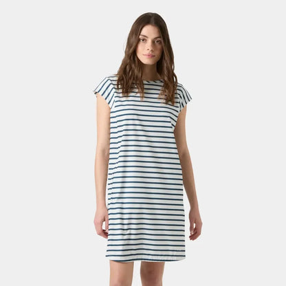Helly Hansen Women's Thalia Shift Dress-Women's - Clothing - Dresses-Helly Hansen-White/Navy-S-Appalachian Outfitters