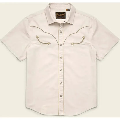 Howler Brothers Men's Broncbuster Snapshirt-Men's - Clothing - Tops-Howler Brothers-Sand-M-Appalachian Outfitters