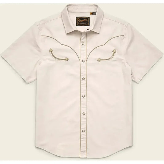 Howler Brothers Men's Broncbuster Snapshirt-Men's - Clothing - Tops-Howler Brothers-Sand-M-Appalachian Outfitters