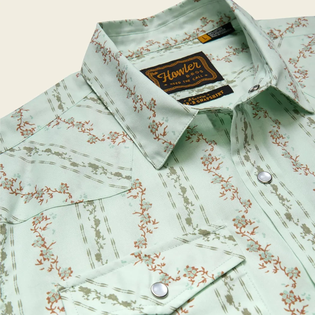 Howler Brothers Men's H Bar B Snapshirt-Men's - Clothing - Tops-Howler Brothers-Appalachian Outfitters