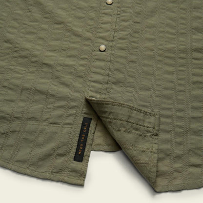 Howler Brothers Men's H Bar B Snapshirt - Eyelet Stripe-Men's - Clothing - Tops-Howler Brothers-Appalachian Outfitters