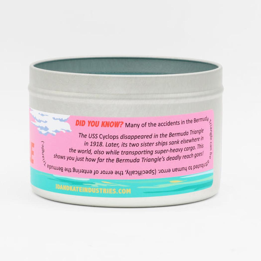 JD and Kate Industries Bermuda Triangle Scented Candle-Accessories - Novelty - Decor-JD and Kate Industries-Appalachian Outfitters