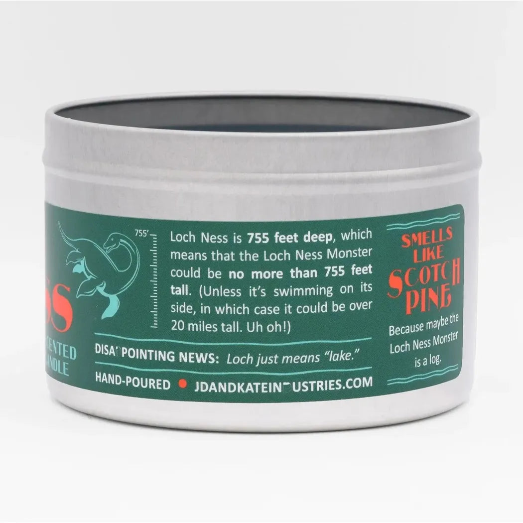 JD and Kate Industries Loch Ness Monster Scented Candle-Accessories - Novelty - Decor-JD and Kate Industries-Appalachian Outfitters