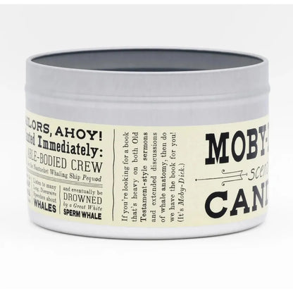 JD and Kate Industries Moby Dick Scented Candle-Accessories - Novelty - Decor-JD and Kate Industries-Appalachian Outfitters