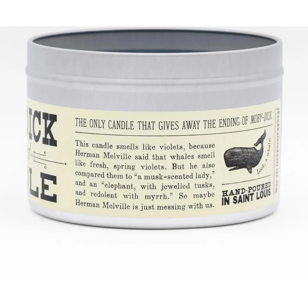 JD and Kate Industries Moby Dick Scented Candle-Accessories - Novelty - Decor-JD and Kate Industries-Appalachian Outfitters