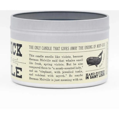 JD and Kate Industries Moby Dick Scented Candle-Accessories - Novelty - Decor-JD and Kate Industries-Appalachian Outfitters