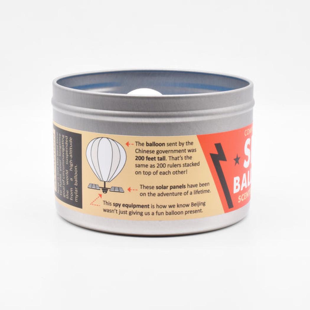 JD and Kate Industries Spy Balloon Scented Candle-Accessories - Novelty - Decor-JD and Kate Industries-Appalachian Outfitters