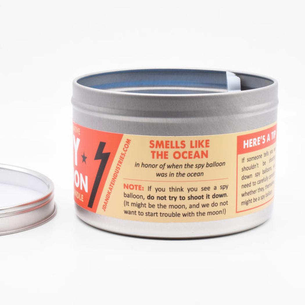 JD and Kate Industries Spy Balloon Scented Candle-Accessories - Novelty - Decor-JD and Kate Industries-Appalachian Outfitters