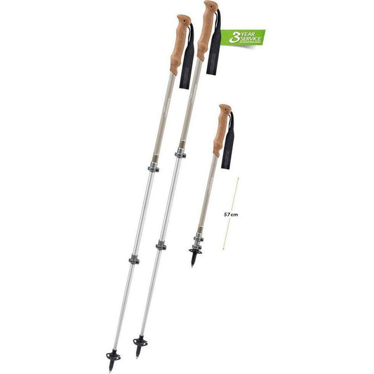 Komperdell Ridgehiker Cork Powerlock Compact-Camping - Trekking Poles - Trekking Poles-Komperdell-Appalachian Outfitters