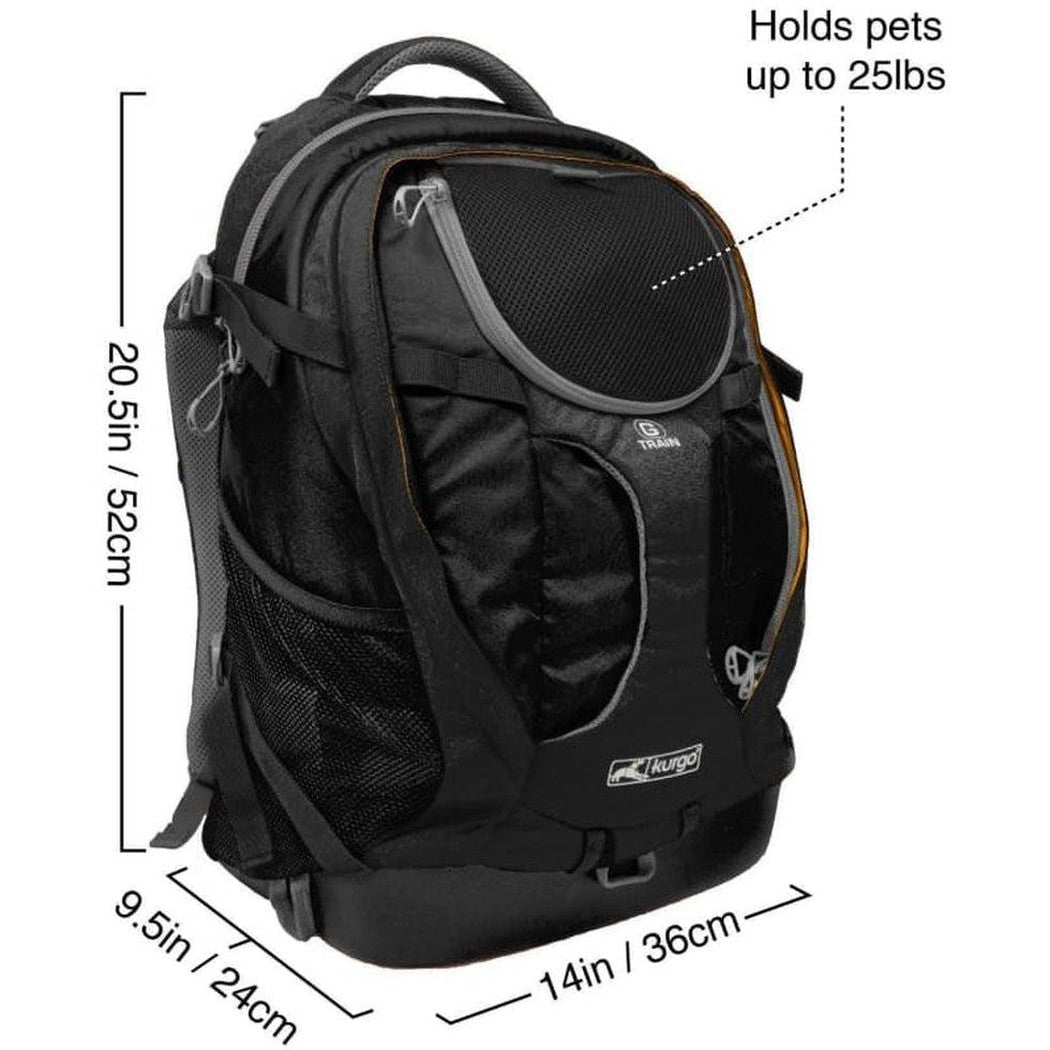 Kurgo G-train K9 Pack Black Outdoor Dogs