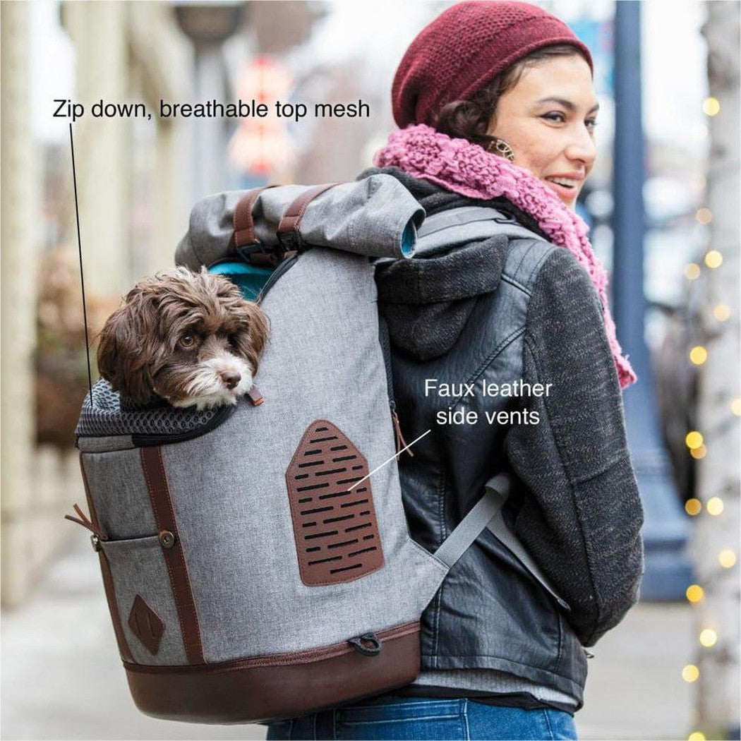 Kurgo K9 Rucksack Heather Grey Outdoor Dogs