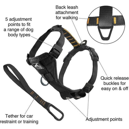 Kurgo Tfs Harness-enhanced Strength Outdoor Dogs