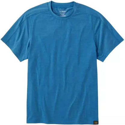 L.L.Bean Men's Everyday SunSmart Tee Short Sleeve-Men's - Clothing - Jackets & Vests-L.L.Bean-Blue Water-M-Appalachian Outfitters