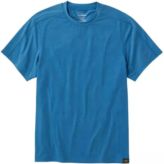 L.L.Bean Men's Everyday SunSmart Tee Short Sleeve-Men's - Clothing - Jackets & Vests-L.L.Bean-Blue Water-M-Appalachian Outfitters