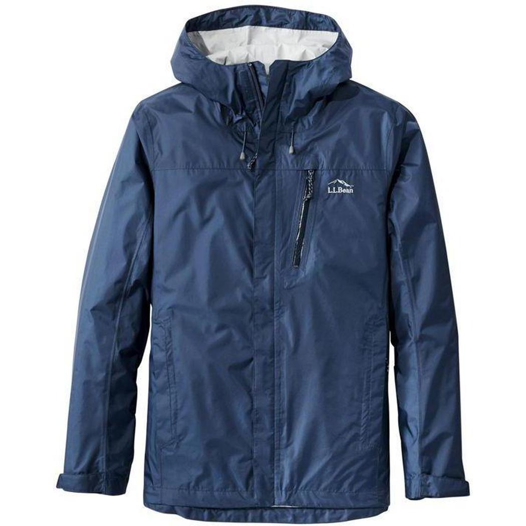 L.L.Bean Men's Trail Model Rain Jacket-Men's - Clothing - Jackets & Vests-L.L.Bean-Nautical Navy-M-Appalachian Outfitters