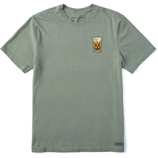 Life is Good Men's Hoppy Halloween Mini Short Sleeve Crusher Tee-Men's - Clothing - Tops-Life is Good-Appalachian Outfitters