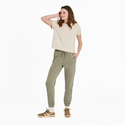Life is Good Women's Solid Vibes Fleece Jogger-Women's - Clothing - Tops-Life is Good-Appalachian Outfitters