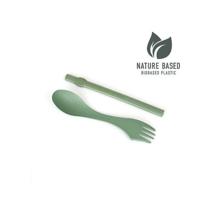 Spork'n Straw BIO-Camping - Cooking - Utensils-Light My Fire-Sandy Green-Appalachian Outfitters