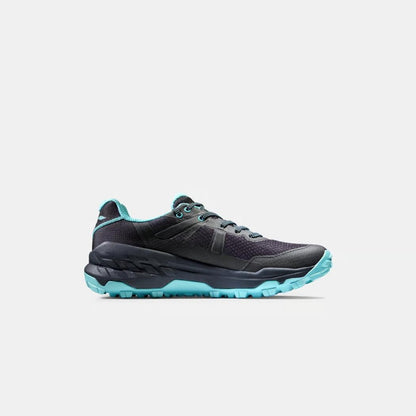 Mammut Sports Group Sertig II Low GTX Women-Women's - Footwear - Shoes-Mammut Sports Group/Climb High-Black-Dark Frosty-7-Appalachian Outfitters
