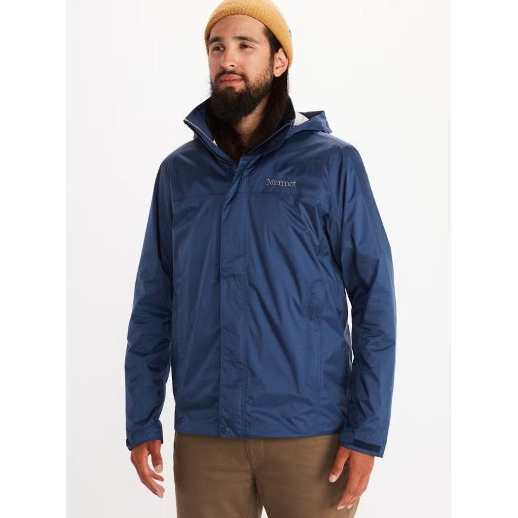 Marmot Men's PreCip Eco Jacket-Men's - Clothing - Jackets & Vests-Marmot-Arctic Navy-S-Appalachian Outfitters