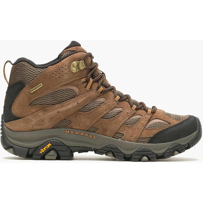 Merrell Men's Moab 3 Mid Waterproof-Men's - Footwear - Boots-Merrell-Earth-Regular-8-Appalachian Outfitters