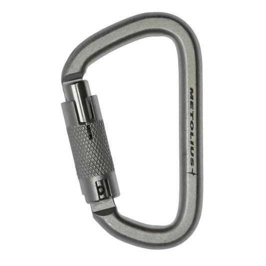 Metolius-Steel Auto Lock Biner-Appalachian Outfitters