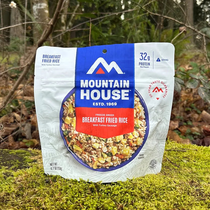 Mountain House Breakfast Fried Rice w/ Turkey Sausage-Food - Backpacking-Mountain House-Appalachian Outfitters