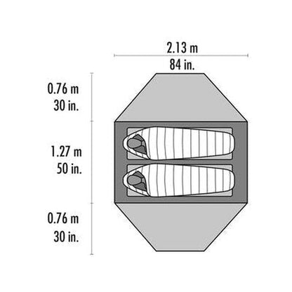 Elixir 2 Tent-Camping - Tents & Shelters - Tents-MSR-Appalachian Outfitters