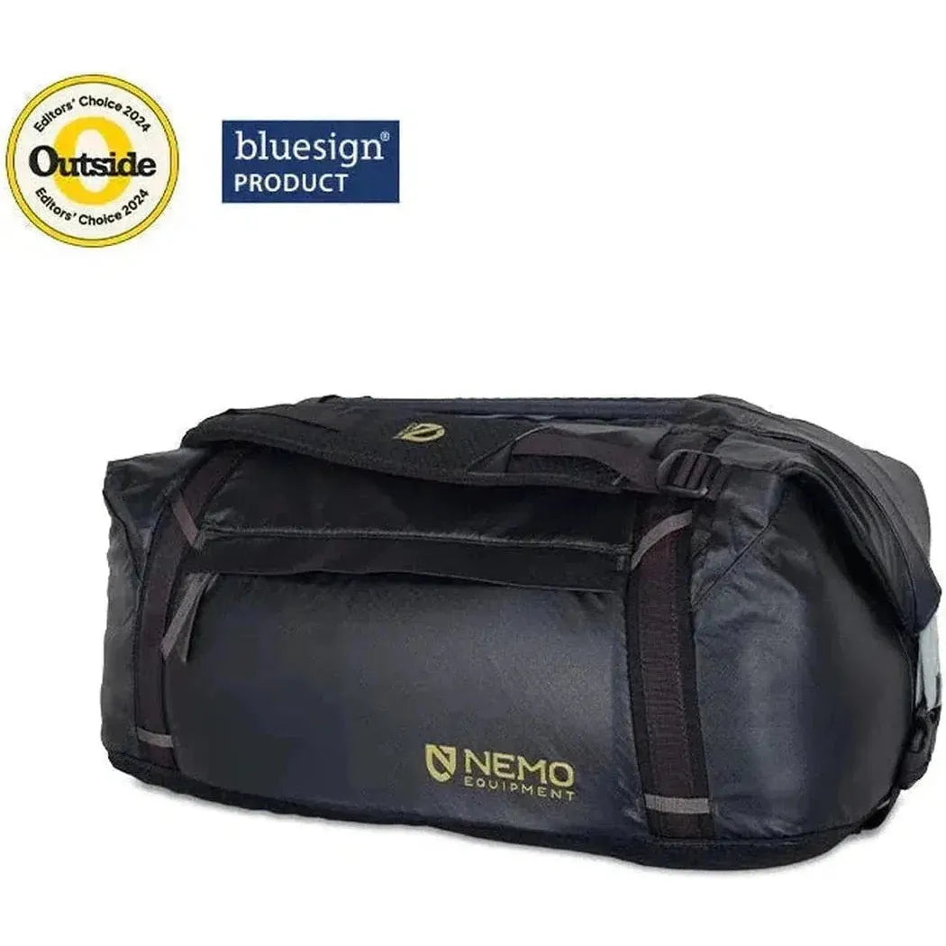 NEMO Double Haulâ„¢Â  Convertible Duffel & Tote-Travel - Bags - Duffels-NEMO-Black-55L-Appalachian Outfitters