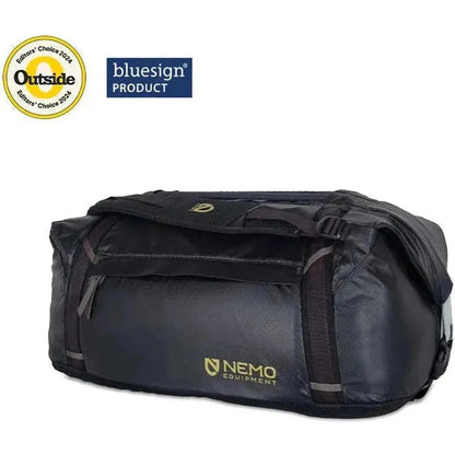 NEMO Double Haulâ„¢Â  Convertible Duffel & Tote-Travel - Bags - Duffels-NEMO-Black-55L-Appalachian Outfitters