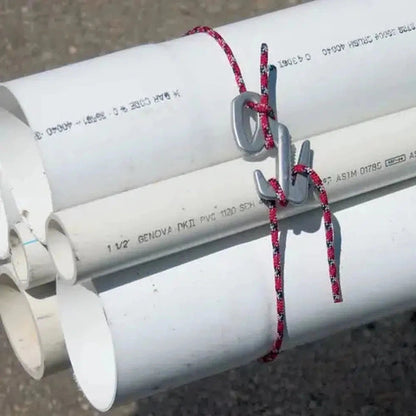 Figure 9 Rope Tightener - Small-Camping - Accessories-Nite Ize-Silver-Appalachian Outfitters