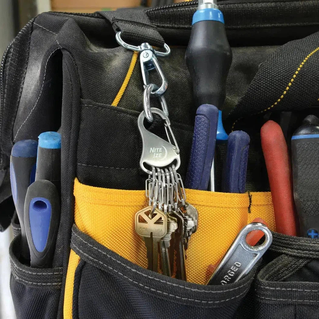 KeyRack Steel S-Binder-Camping - Accessories-Nite Ize-Black-Appalachian Outfitters
