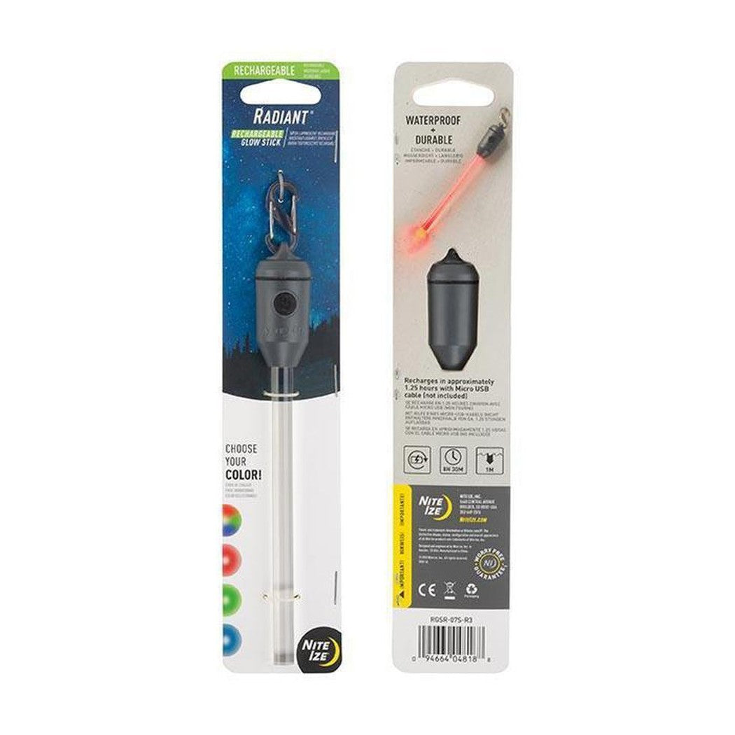 Nite Ize-Radiant Rechargeable LED Glow Stick With Disc-O Select-Appalachian Outfitters