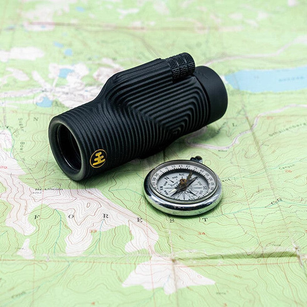 Zoom Tube Monocular-Accessories - Optics - Binoculars-Nocs Provisions-8 X 32-Tar Pit Black-Appalachian Outfitters