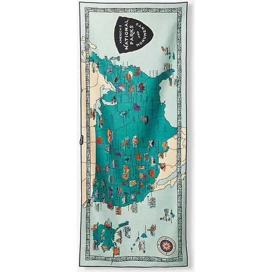Nomadix Original Towel-Camping - First Aid - Hygenie-Nomadix-National Parks and Monuments Map-Appalachian Outfitters