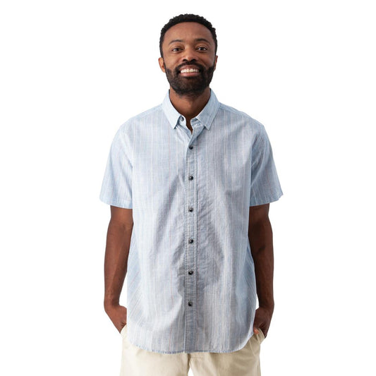Old Ranch Men's Ethan Shirt-Men's - Clothing - Tops-Old Ranch-Blue Skies-M-Appalachian Outfitters