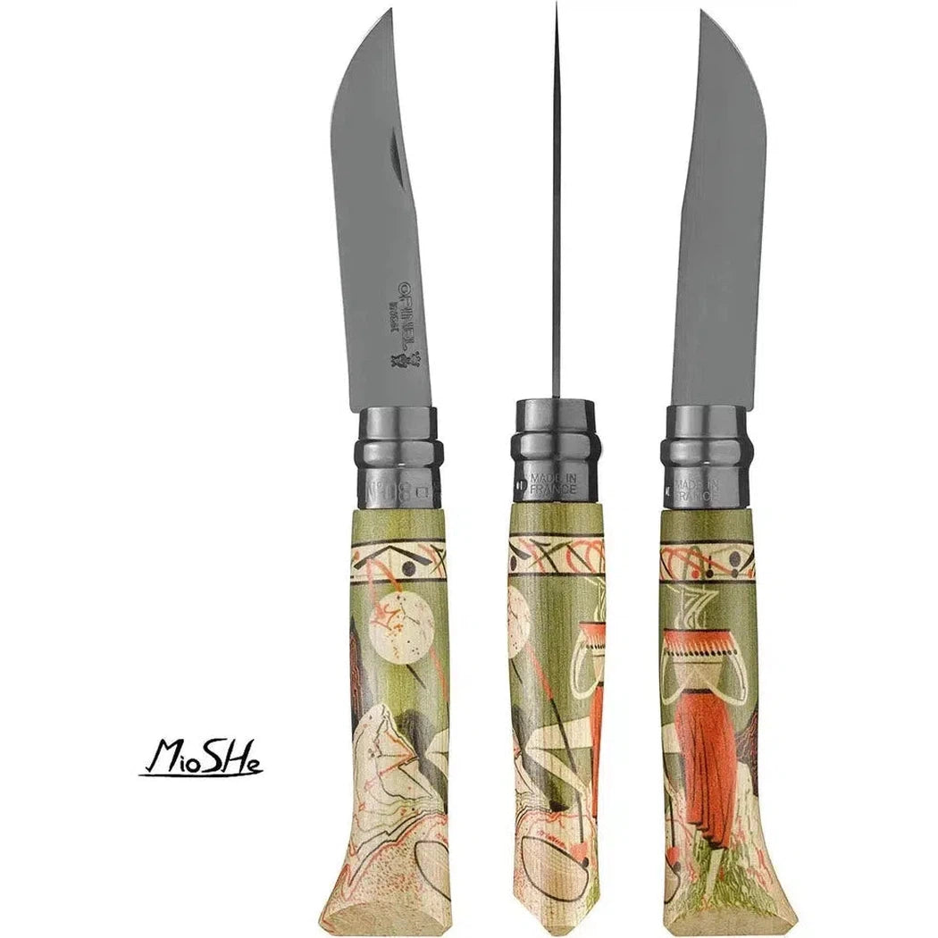 Opinel N.08 Artist Limited Nature Edition - Mioshe-Camping - Accessories - Knives-Opinel-Appalachian Outfitters