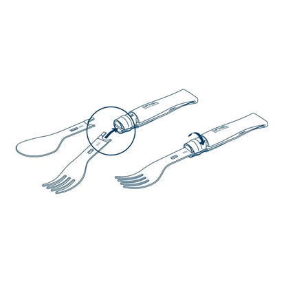 Opinel Picnic Plus Cutlery Insert-Camping - Accessories-Opinel-Appalachian Outfitters