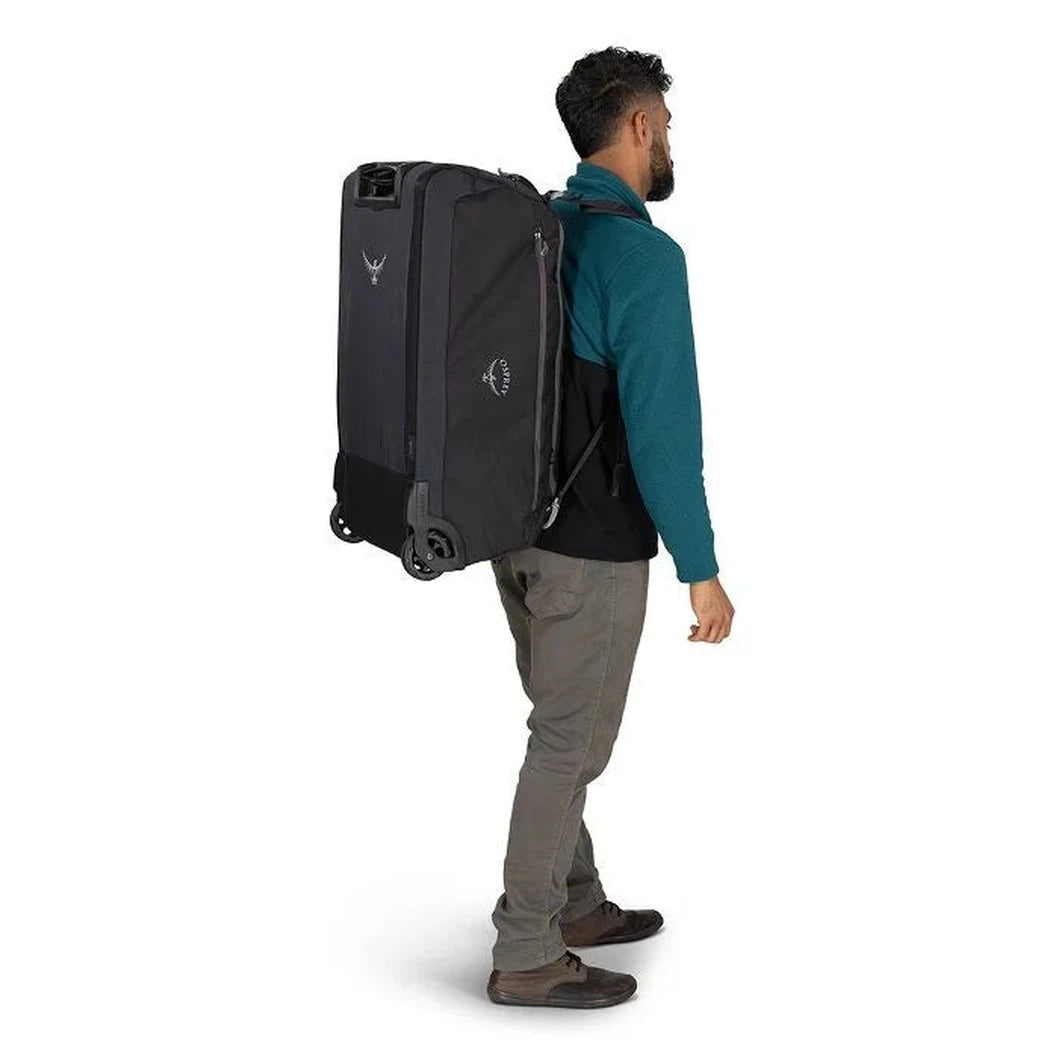 Osprey Daylite Wheeled Duffel 85-Travel - Luggage-Osprey-Black-Appalachian Outfitters