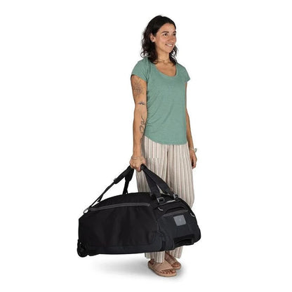 Osprey Daylite Wheeled Duffel 85-Travel - Luggage-Osprey-Black-Appalachian Outfitters