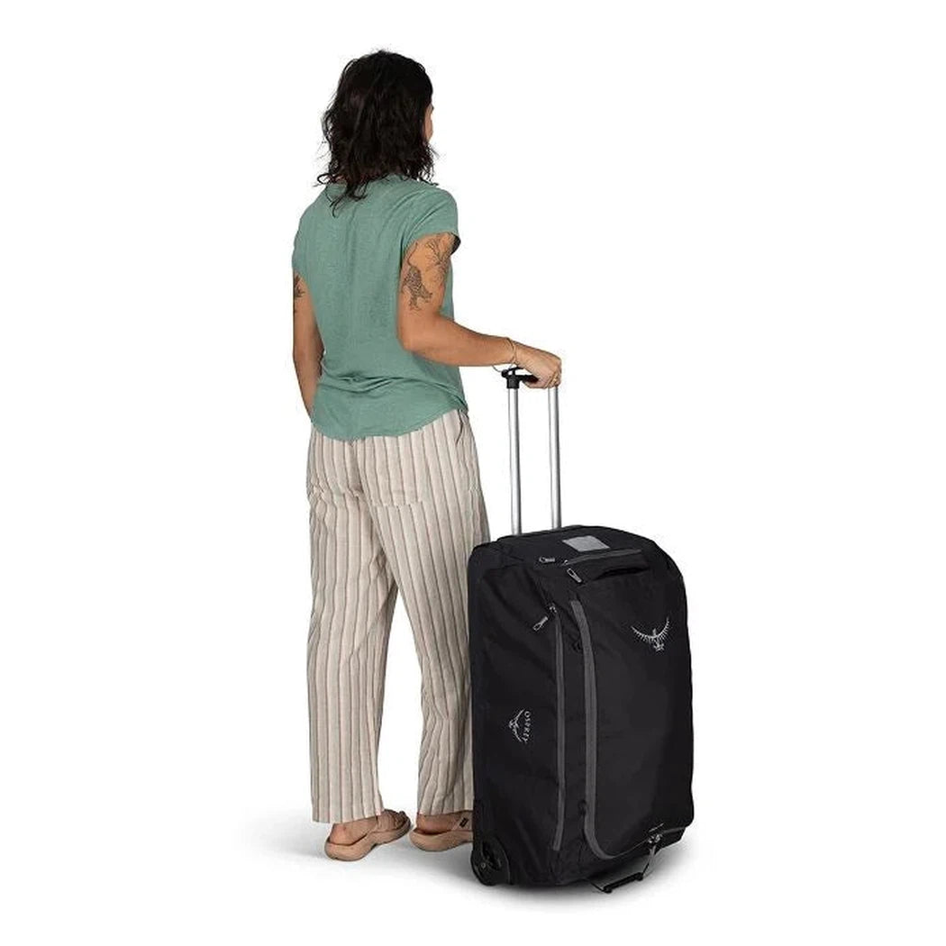 Osprey Daylite Wheeled Duffel 85-Travel - Luggage-Osprey-Black-Appalachian Outfitters