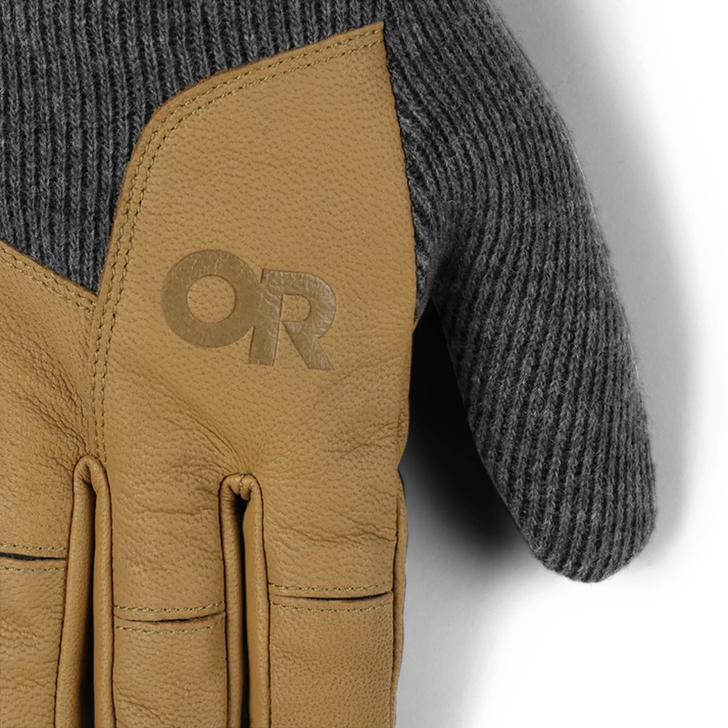 Outdoor Research Men's Flurry Leather Gloves-Accessories - Gloves - Men's-Outdoor Research-Appalachian Outfitters