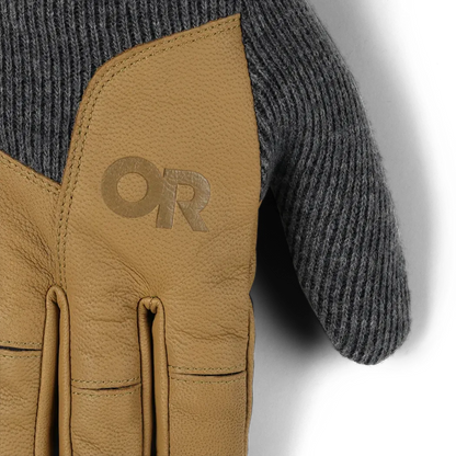 Outdoor Research Men's Flurry Leather Gloves-Accessories - Gloves - Men's-Outdoor Research-Appalachian Outfitters