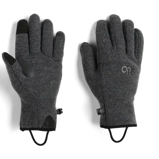Outdoor Research Men's Flurry Sensor Gloves-Accessories - Gloves - Men's-Outdoor Research-Charcoal-M-Appalachian Outfitters