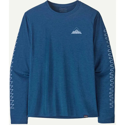 Patagonia Men's Long Sleeve Cap Cool Daily Graphic Shirt - Lands-Men's - Clothing - Tops-Patagonia-Appalachian Outfitters
