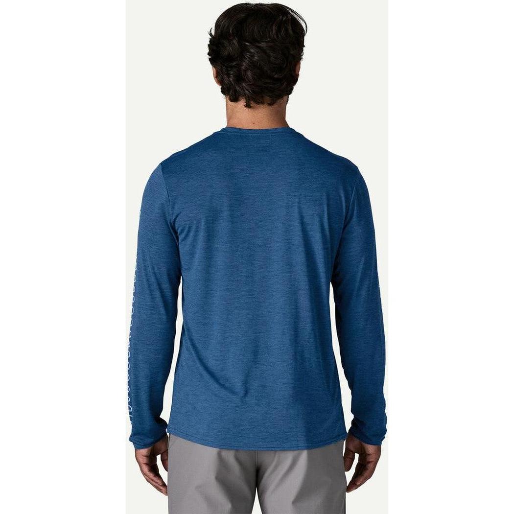Patagonia Men's Long Sleeve Cap Cool Daily Graphic Shirt - Lands-Men's - Clothing - Tops-Patagonia-Appalachian Outfitters