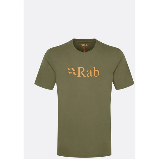 Rab Men's Stance Logo Tee-Men's - Clothing - Tops-Rab-Army-M-Appalachian Outfitters